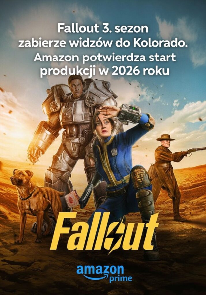 Fallout 3. sezon zabierze widzów do Kolorado. Amazon potwierdza start produkcji w 2026 roku
