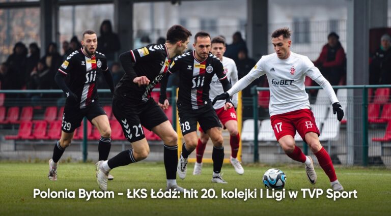 Polonia Bytom - ŁKS Łódź: hit 20. kolejki I Ligi w TVP Sport