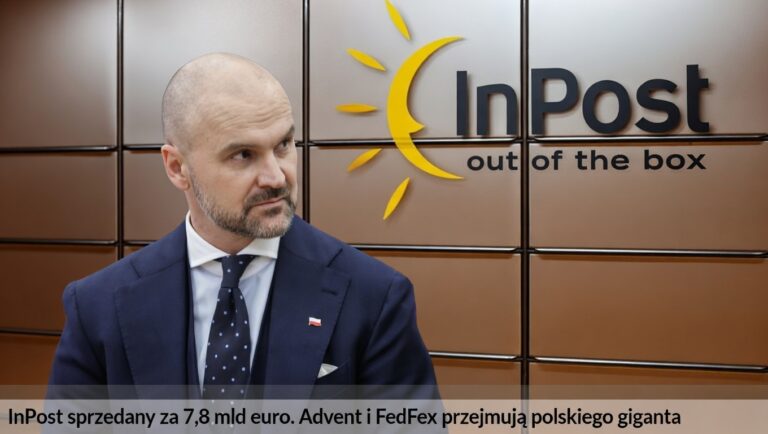 InPost sprzedany za 7,8 mld euro. Advent i FedEx przejmują polskiego giganta