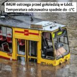 IMGW ostrzega przed gołoledzią w Łodzi. Temperatura odczuwalna spadnie do -1°C