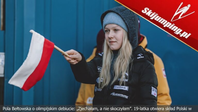Pola Bełtowska o olimpijskim debiucie: "Zjechałam, a nie skoczyłam". 19-latka otwiera skład Polski w konkursie drużyn mieszanych