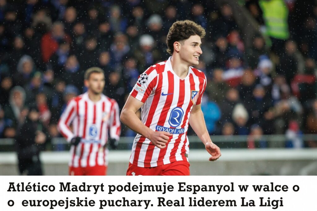 Atlético Madryt podejmuje Espanyol w walce o europejskie puchary. Real liderem La Ligi