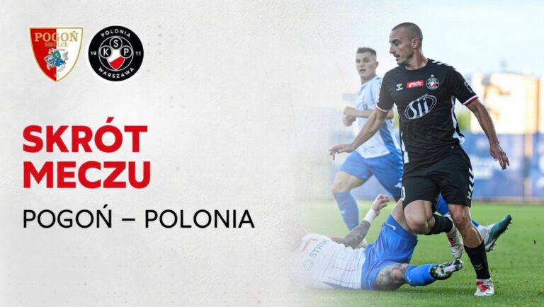 Polonia Bytom zagra z Pogonią Siedlce o punkty w 1. Lidze. Arak kontra Flis w walce strzelców