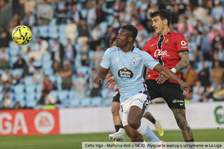 Celta Vigo - Mallorca dziś o 18:30. Wyspiarze walczą o utrzymanie w La Liga