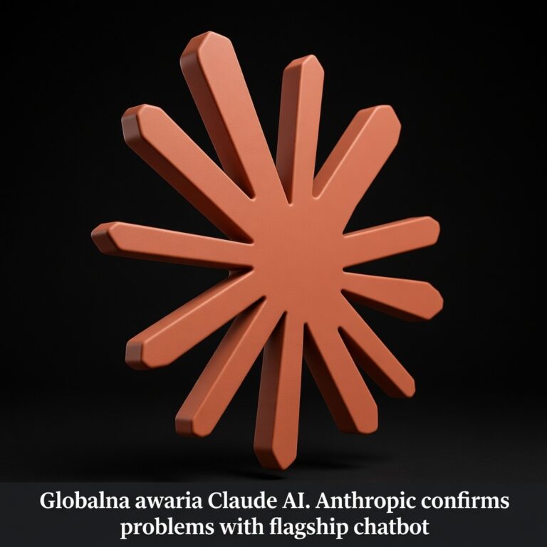 Globalna awaria Claude AI. Anthropic potwierdza problemy z flagowym chatbotem