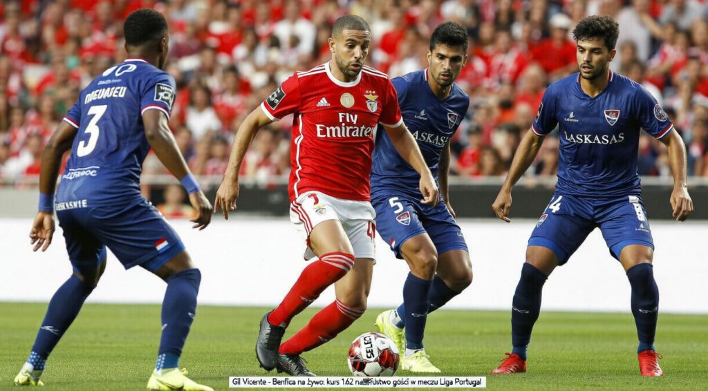 Gil Vicente – Benfica na żywo: kurs 1.62 na zwycięstwo gości w meczu Liga Portugal