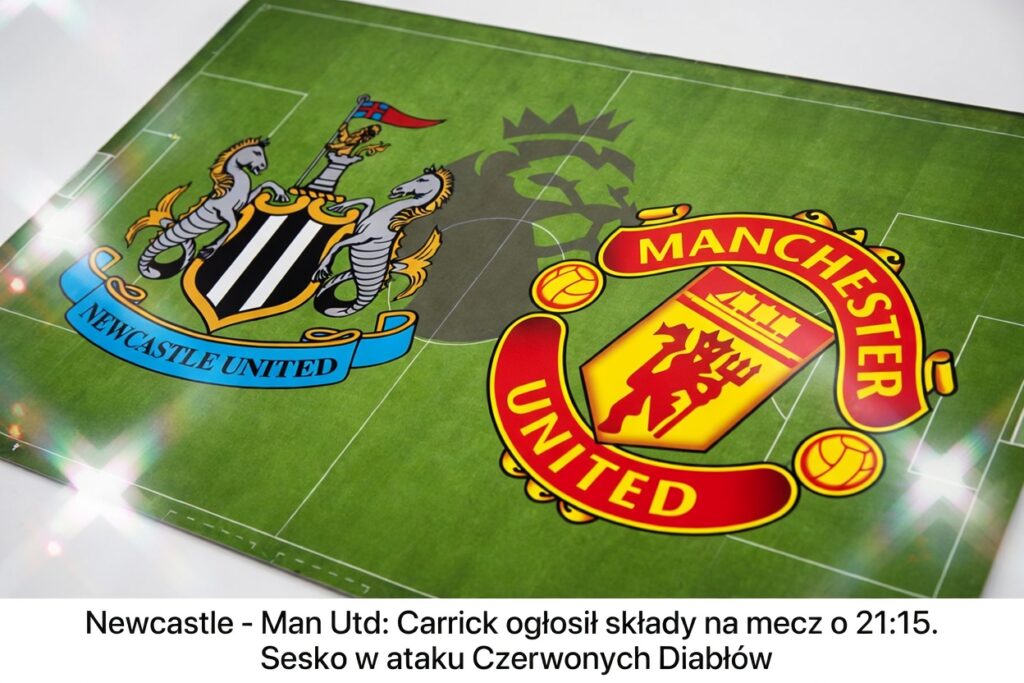 Newcastle – Man Utd: Carrick ogłosił składy na mecz o 21:15. Sesko w ataku Czerwonych Diabłów