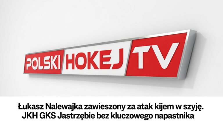 Łukasz Nalewajka zawieszony za atak kijem w szyję. JKH GKS Jastrzębie bez kluczowego napastnika